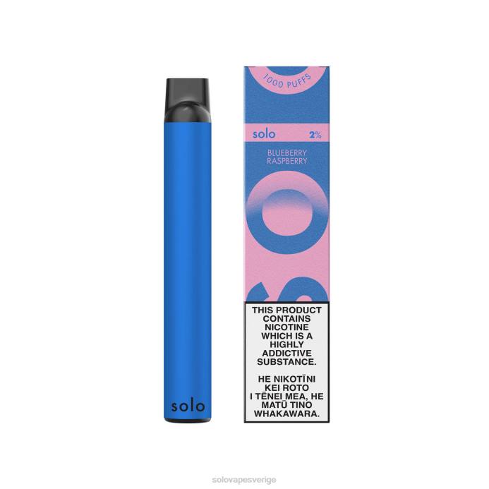 Solo engångs vape paradis samling blåbärshallon L4LR19 | Solo Vape Beställa