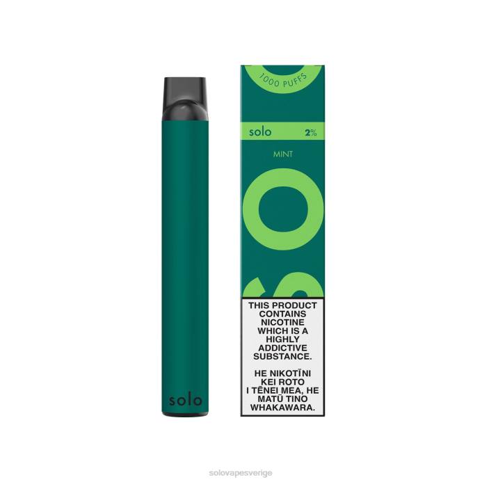 Solo engångsvape mynta L4LR1 | Solo Vape Sverige